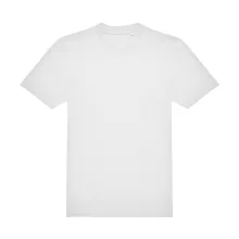 B and C #E220 T-Shirt TG002 White L