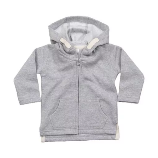 Bébi Kabát Kapucnis Hosszú ujjú BabyBugz Baby Hoodie