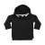 Bébi Kabát Kapucnis Hosszú ujjú BabyBugz Baby Hoodie -18-24 hónapos, Fekete