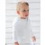 Gyerek kapucnis hosszú ujjú kabát BabyBugz Baby Hoodie 4-5 yrs, Heather Grey Melange