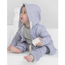 Bébi Kabát Kapucnis Hosszú ujjú BabyBugz Baby Hoodie -18-24 hónapos, Nautical Navy
