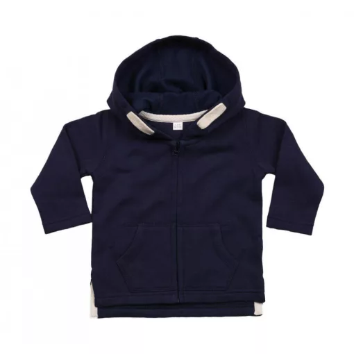Gyerek kapucnis hosszú ujjú kabát BabyBugz Baby Hoodie 4-5 yrs, Nautical Navy