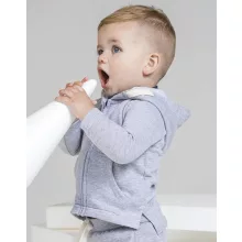 Bébi Kabát Kapucnis Hosszú ujjú BabyBugz Baby Hoodie -12-18 hónapos, Bubble Gum Rózsaszín