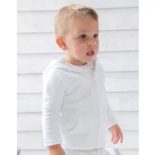 Gyerek kapucnis hosszú ujjú kabát BabyBugz Baby Hoodie 4-5 yrs, Bubble Gum Rózsaszín