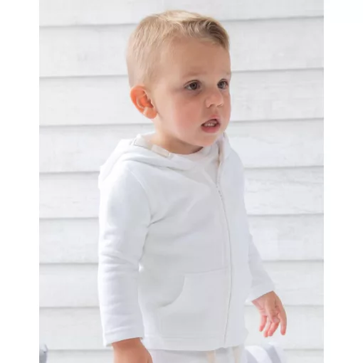 Gyerek kapucnis hosszú ujjú kabát BabyBugz Baby Hoodie 4-5 yrs, Bubble Gum Rózsaszín