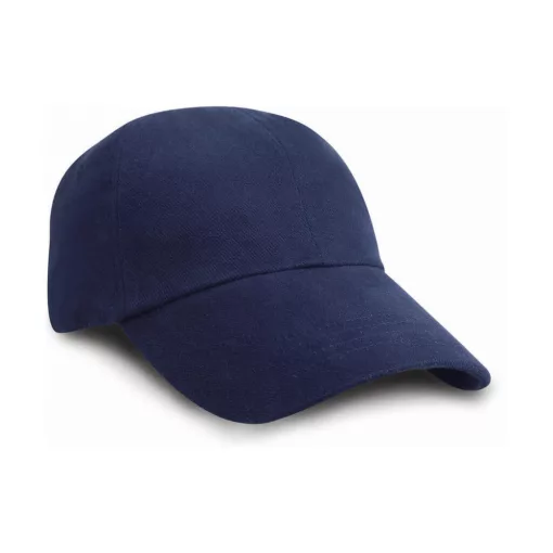 Gyerek sapka Result Caps Junior Brushed Cotton Cap Egy méret, Sötétkék (navy)
