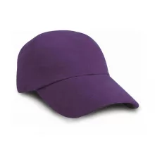 Gyerek sapka Result Caps Junior Brushed Cotton Cap Egy méret, Lila