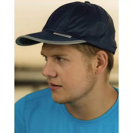 Férfi fényvisszaverő ruha Result Caps Reflective Cap Egy méret, Fluorescent Narancssárga