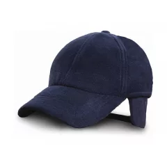 Polár velúr téli sapka Result Caps Winter Fleece Cap Egy méret, Sötétkék (navy)