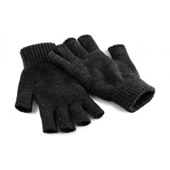 Férfi kesztyű Beechfield Fingerless Gloves S/M, Szürke