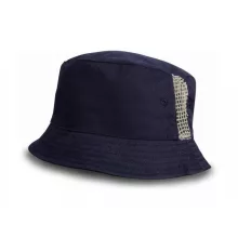 Női téli sapka Result Caps Sporty Hat with Mesh Panels Egy méret, Sötétkék (navy)