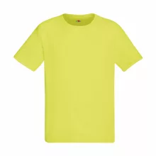 Férfi póló  Rövid ujjú Fruit of the Loom Performance T   Világos sárga   urespolo.hu