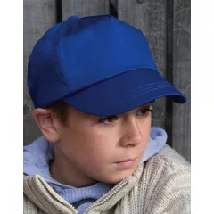 Gyerek sapka Result Caps Kids Baseball Cap Egy méret, Fehér