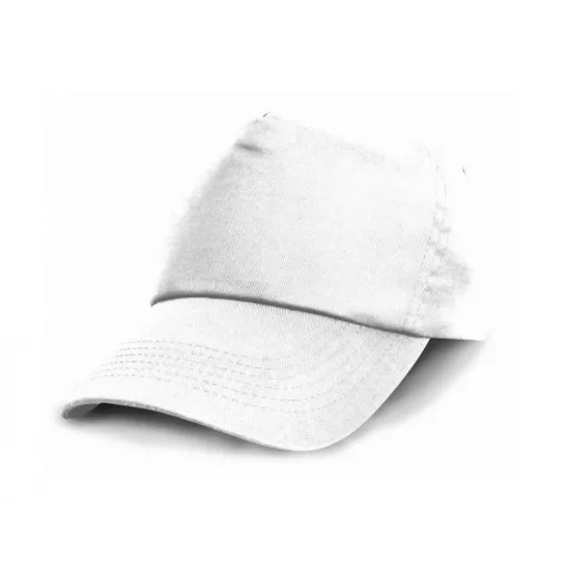 Gyerek sapka Result Caps Kids Baseball Cap Egy méret, Fehér