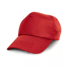 Gyerek sapka Result Caps Kids Baseball Cap Egy méret, Piros