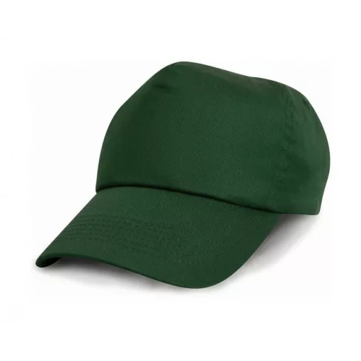 Gyerek sapka Result Caps Kids Baseball Cap Egy méret, Sötétzöld