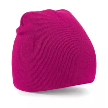 Uniszex téli sapka Beechfield Original Pull-On Beanie Egy méret, Fuchsia