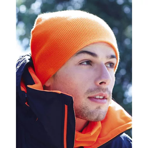Uniszex téli sapka Beechfield Original Pull-On Beanie Egy méret, Fuchsia