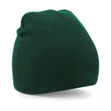 Uniszex téli sapka Beechfield Original Pull-On Beanie Egy méret, Sötétzöld