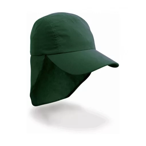 Gyerek sapka Result Caps Junior Ulti Legionnaire Cap Egy méret, Sötétzöld