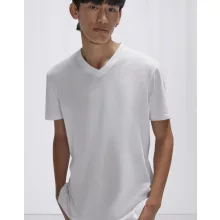 B and C #E150 V T-Shirt TU008 Off White L