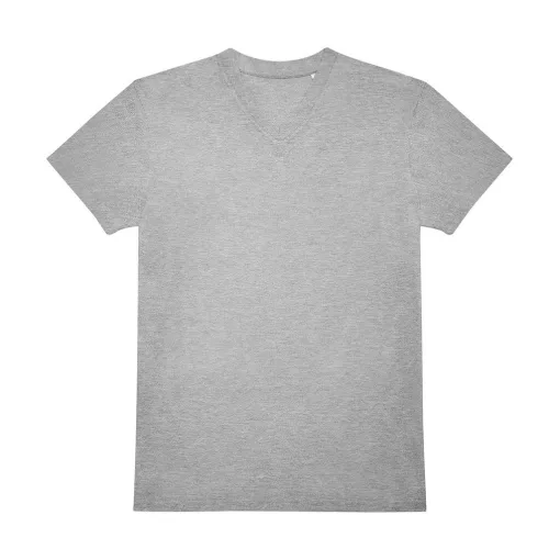 B and C #E150 V T-Shirt TU008 Sport Grey XS