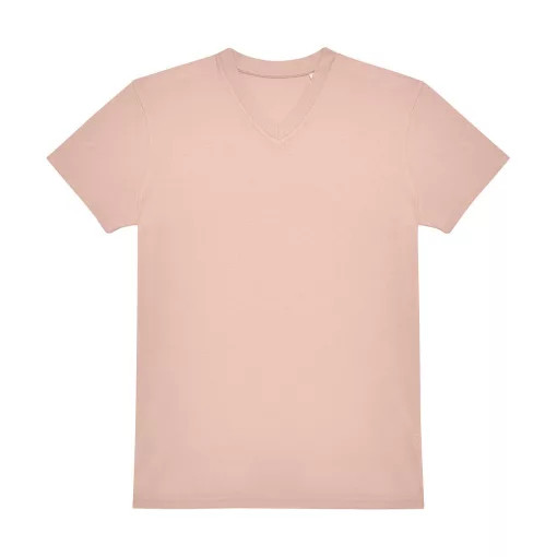 B and C #E150 V T-Shirt TU008 Soft Rose L