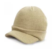 Gyerek kötött sapka Result Caps Youth Esco Army Knitted Hat Egy méret, Sivatag Khaki