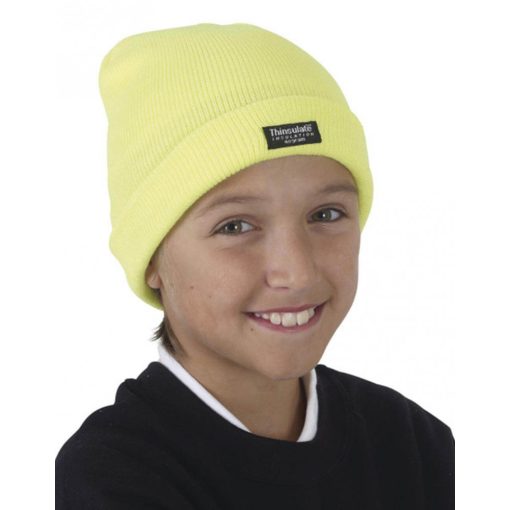 Gyerek fényvisszaverő ruha Yoko Children's Fluo Thinsulate Hat Egy méret, Fluo Narancs