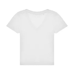 B and C #E150 V T-Shirt /women TW001 White L