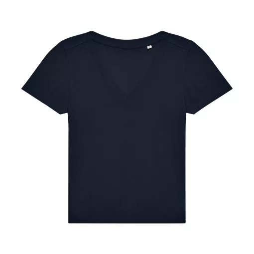B and C #E150 V T-Shirt /women TW001 Navy XS