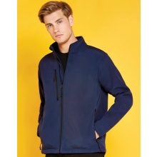 Férfi hosszú ujjú Softshell Kustom Kit Regular Fit Soft Shell Jacket M, Sötétkék (navy)