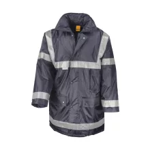 Férfi Kabát Kapucnis  Result Management Coat -2XL, Fekete