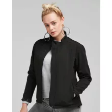 Női hosszú ujjú Softshell SG Ladies' Softshell Jacket 3XL, Fekete