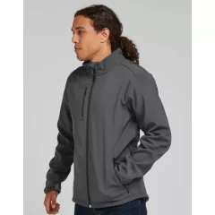 Férfi hosszú ujjú Softshell SG Men's Softshell Jacket XL, Szénszürke