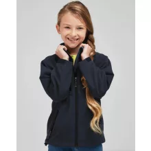 Gyerek hosszú ujjú kabát SG Kids\' Softshell Jacket 152 (11-12/2XL), Fekete