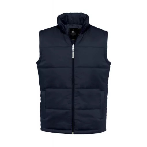 Férfi ujjatlan mellény B and C Bodywarmer/men 2XL, Sötétkék (navy)