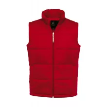 Férfi ujjatlan mellény B and C Bodywarmer/men S, Piros