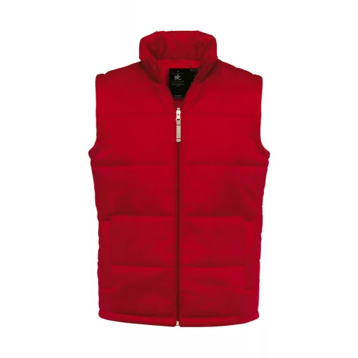 Férfi ujjatlan mellény B and C Bodywarmer/men 3XL, Piros