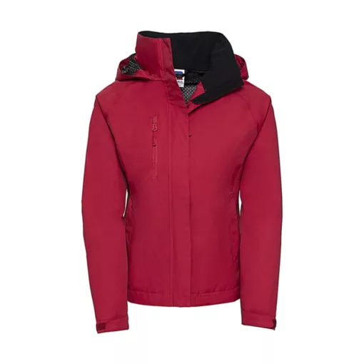 Női Kabát Kapucnis  Russell Europe Ladies HydraPlus 2000 Jacket -S (36), Fekete