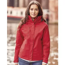 Női Kabát Kapucnis  Russell Europe Ladies HydraPlus 2000 Jacket -XS (34), Piros