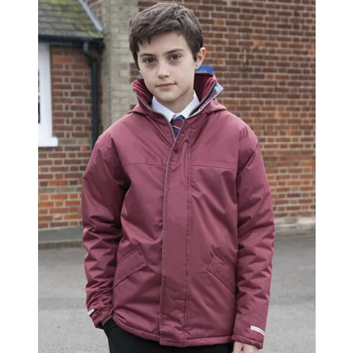 Gyerek Kabát Kapucnis  Result Children\'s Core Winter Parka -XS (3-4), Sötétkék (navy)
