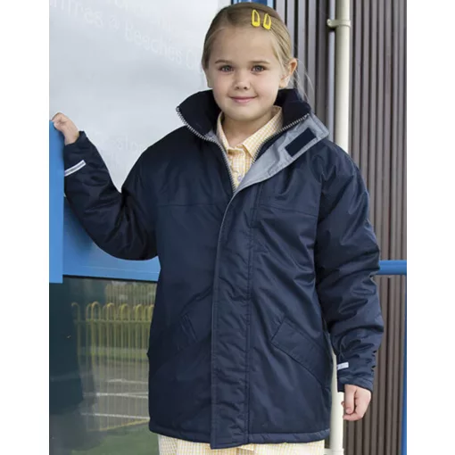 Gyerek Kabát Kapucnis  Result Children\'s Core Winter Parka -S (5-6), Királykék