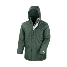 Gyerek Kabát Kapucnis  Result Children's Core Winter Parka -L (9-10), Sötétzöld