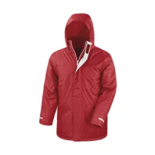 Gyerek Kabát Kapucnis  Result Children\'s Core Winter Parka -XL (11-12), Sötétzöld