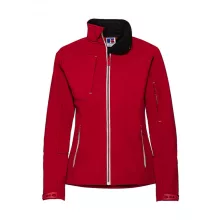 Női hosszú ujjú Softshell Russell Europe Ladies' Bionic Softshell Jacket 3XL, Piros