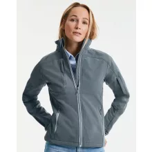 Női hosszú ujjú Softshell Russell Europe Ladies\' Bionic Softshell Jacket 3XL, Piros