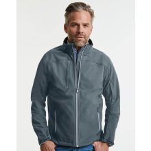 Férfi hosszú ujjú Softshell Russell Europe Men\'s Bionic Softshell Jacket 3XL, Fekete