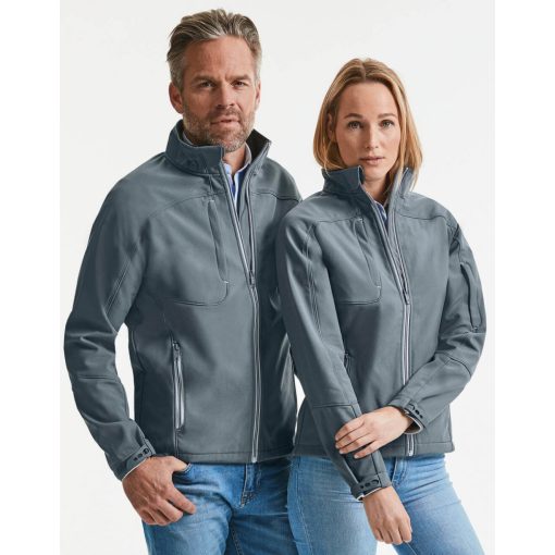 Férfi hosszú ujjú Softshell Russell Europe Men\'s Bionic Softshell Jacket 3XL, Fekete