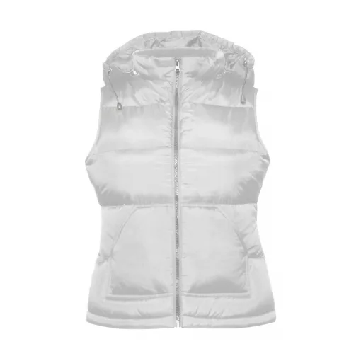 Női ujjatlan mellény B and C Zen-/women Bodywarmer XL, Fehér